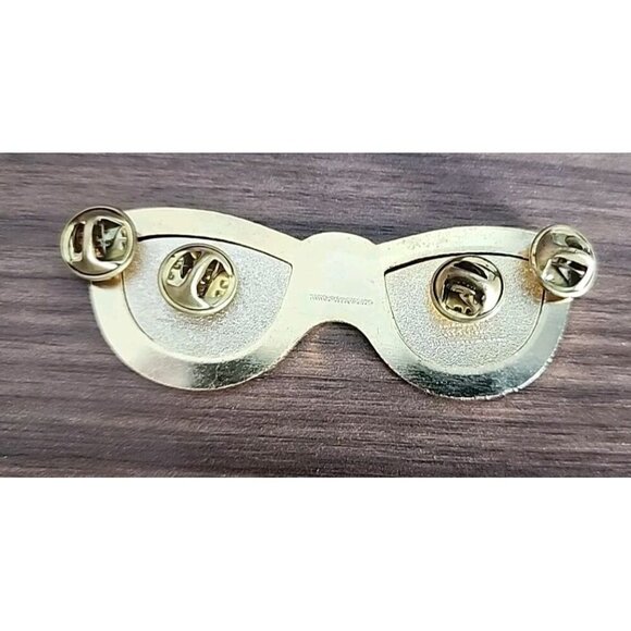 Vintage 2002 Brazil Destination Imagination Sunglasses DI Trading Pin - Picture 7 of 10